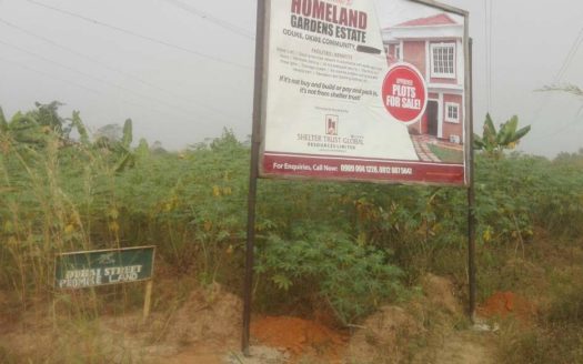 Land for sale in different states and locations in Nigeria