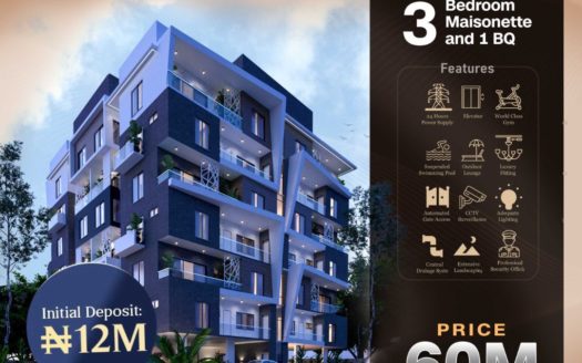 3 bedroom luxurious apartment